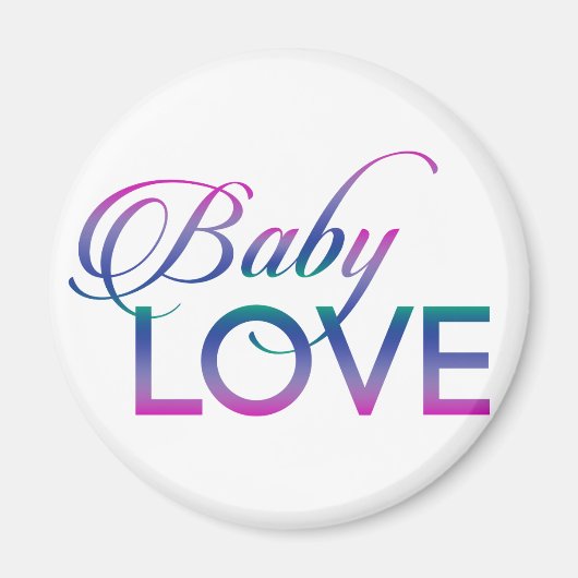 Baby Love Magneet (Voorkant)
