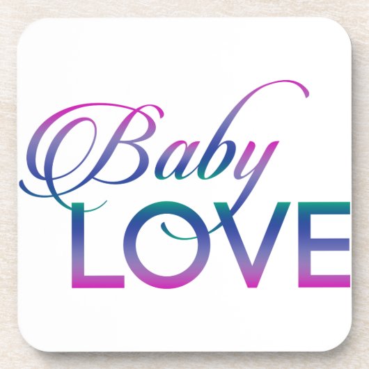 Baby Love Onderzetter (Voorkant)