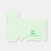 Baby Love Shamrock Baby shower Bedankdoosjes (Uitgevouwen)