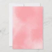 Baby Love Valentijns Baby shower Invitation Kaart (Achterkant)