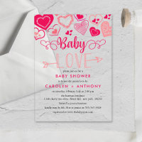 "Baby Love" Valentijnsdag Baby shower