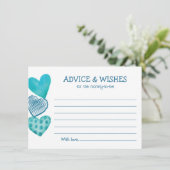 Baby Love Valentijns's Thema Baby shower Uitnodigi Informatiekaartje (Staand voorkant)