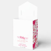 "Baby Love" Valentine's Day Baby Shower Bedankdoosjes (Geopend)