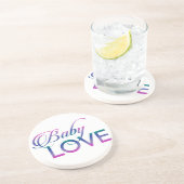 Baby Love Zandsteen Onderzetter (Zijkant)