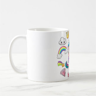BABY LUCKY UNICORN-MOK VOOR ZWEEKMEISJES KOFFIEMOK