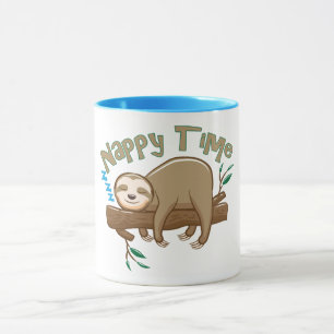 Baby Luiaard Koffie Mok
