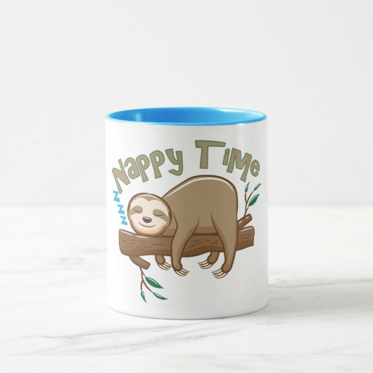 Baby Luiaard Koffie  Mok (Midden)