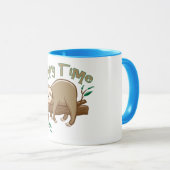 Baby Luiaard Koffie  Mok (Voorkant rechts)