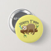 Baby luiaard ronde button 5,7 cm (Voorkant /achterkant)