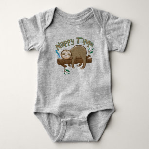 Baby Luiaard Slaaptijd! Romper