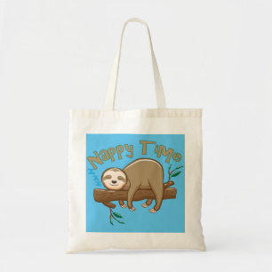 Baby luiaard tote bag