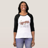 Baby luiaards hangen aan Tree T-shirt (Voorkant volledig)