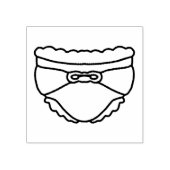 Baby Luier Rubberstempel (Afrduk)