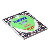 Baby Luminous Hearts Hakuna Matata Baby Design Notitieblok (Schuin)