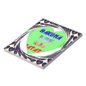 Baby Luminous Hearts Hakuna Matata Baby Design Notitieblok (Linkerzijde)