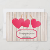 Baby maakt drie zwangerschapsuitkondiging aankondiging (Voorkant)