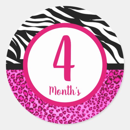 Baby Maand Stickers (Voorkant)