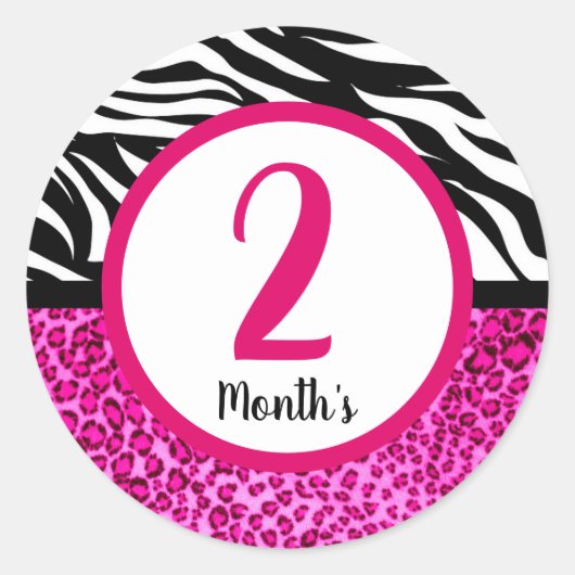 Baby Maand Stickers (Voorkant)