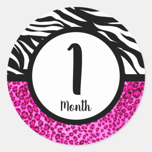 Baby Maand Stickers (Voorkant)