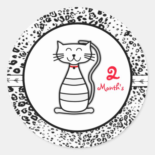 Baby Maand Stickers (Voorkant)