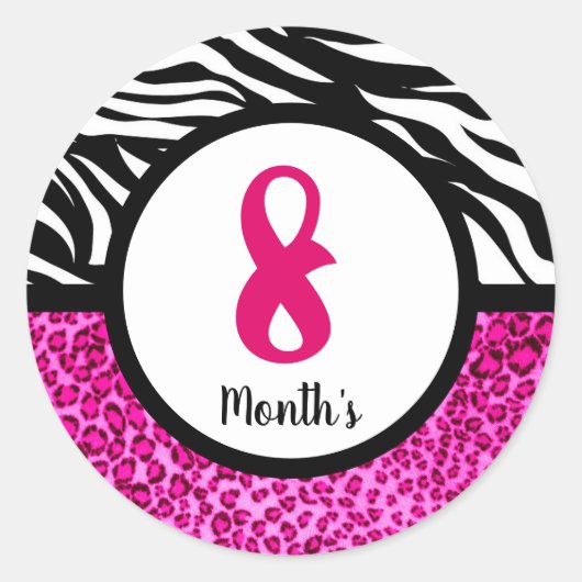 Baby Maand Stickers (Voorkant)