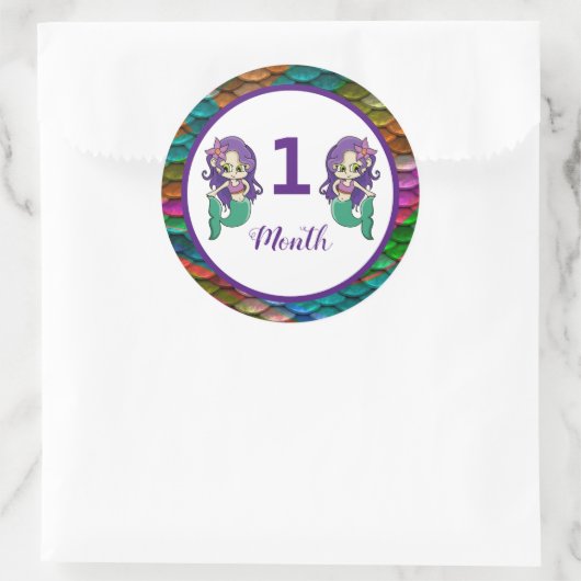 Baby Maand Stickers (Tas)