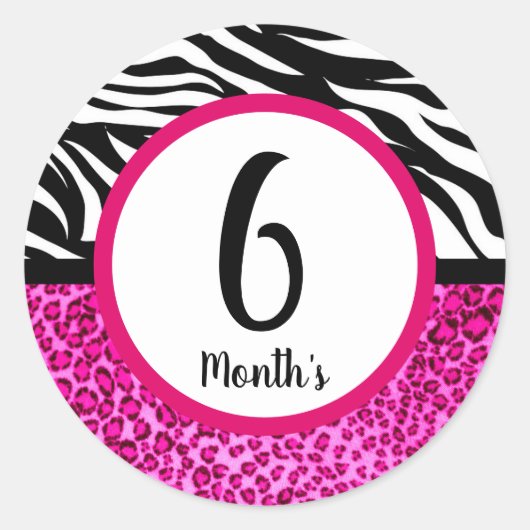 Baby Maand Stickers (Voorkant)