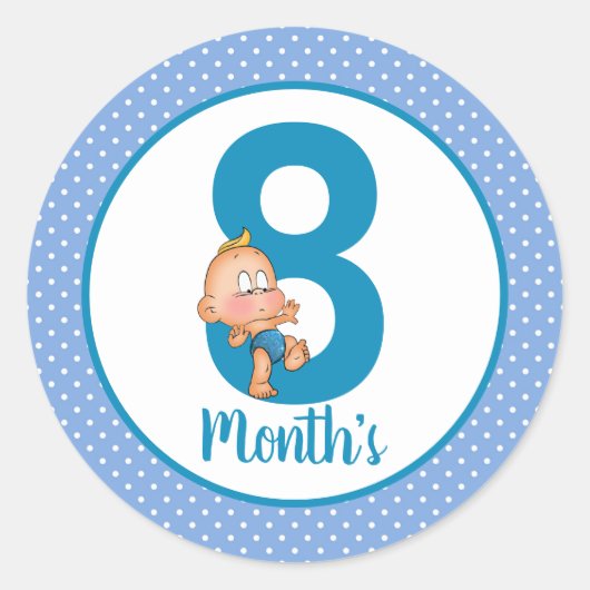 Baby Maand Stickers (Voorkant)