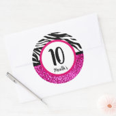 Baby maandstickers ronde sticker (Envelop)