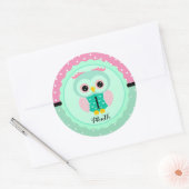 Baby maandstickers ronde sticker (Envelop)