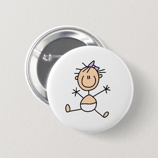 Baby-maatfiguur Button (Voorkant /achterkant)