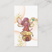 Baby Magical Fairies Woodland Diaper Raffle Game Informatiekaartje (Achterkant)