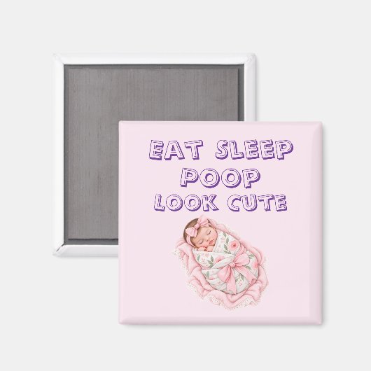 Baby Magneet (Voorkant / Achterkant)