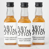 Baby Making Potion Couple's Baby shower Likeurfles Etiket (Flessen)