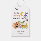 Baby Making Potion Halloween Baby shower Favor Cadeaulabel (Voorkant)