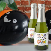 Baby Making Potion Halloween Baby shower Favor Sparkling Wijnetiket