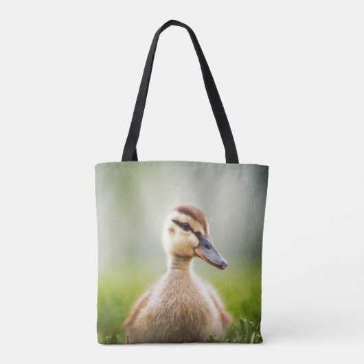 Baby Mallard Ducking Tote Bag (Achterkant)