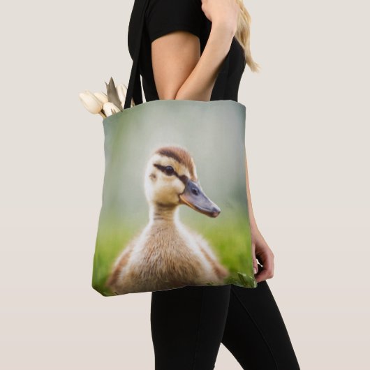 Baby Mallard Ducking Tote Bag (Dichtbij)