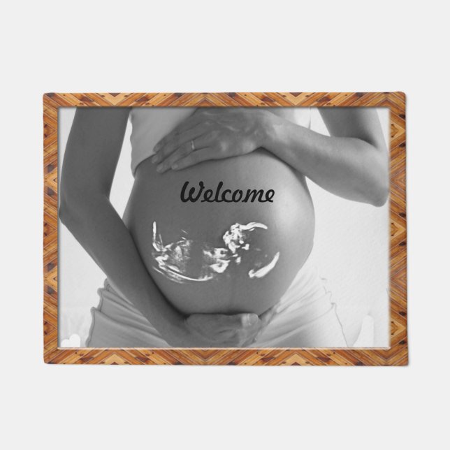 Baby mam Doormat Deurmat (Voorkant)