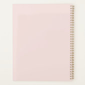 Baby Mama Social Club, roze gepersonaliseerd Planner (Achterkant)