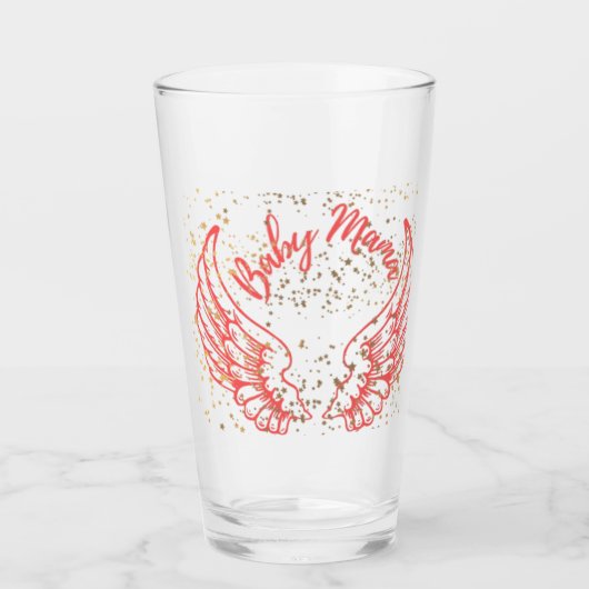 Baby Mama Stardust Glas (Voorkant)