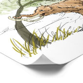 Baby Mammoth Print (Hoek)