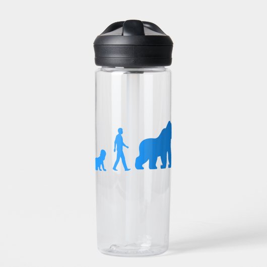 Baby, Man naar Gorilla Waterfles (Voorkant)