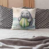 Baby Manatee Genderneutraal Kussen