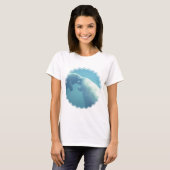 Baby Manatees Dames uitgerust met T-Shirt (Voorkant volledig)