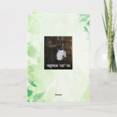 Baby Mandrake Blank Kaart (Achterkant)