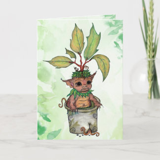 Baby Mandrake Blank Kaart