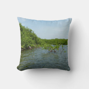 Baby Mangrove bomen in het Caribisch gebied Kussen