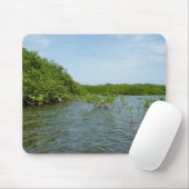 Baby Mangrove bomen in het Caribisch gebied Muismat (Met muis)