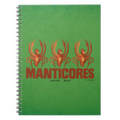 Baby Manticores  Grafisch Notitieboek (Voorkant)